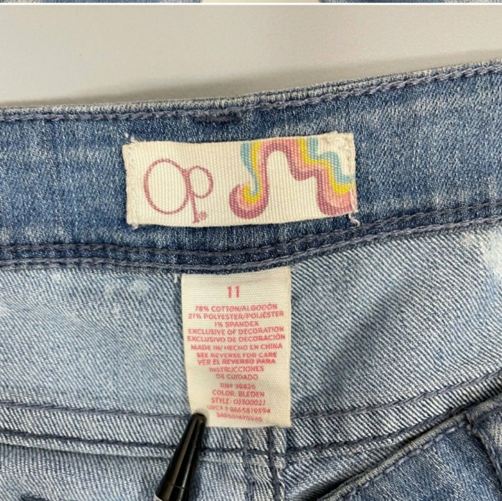 Op Ocean Pacific Splatter skinny jeans - Picture 5 of 7